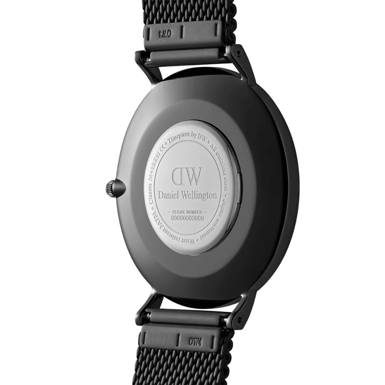 Daniel Wellington Classic Petite Couple Set | Black Mesh Edition