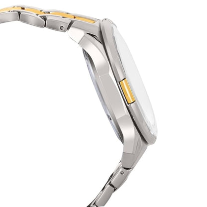 Casio Edifice EFR-539 | Silver-Gold Bold Edition