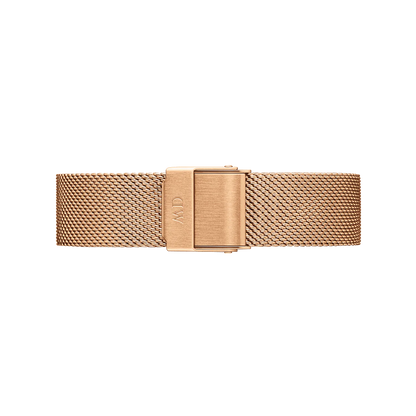 Daniel Wellington Classic Petite Melrose Couple Set | Rose Gold Mesh