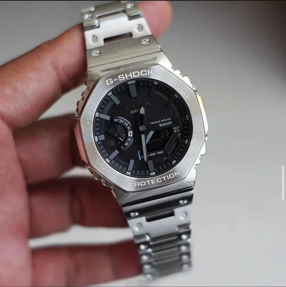 Gshock Metal Silver