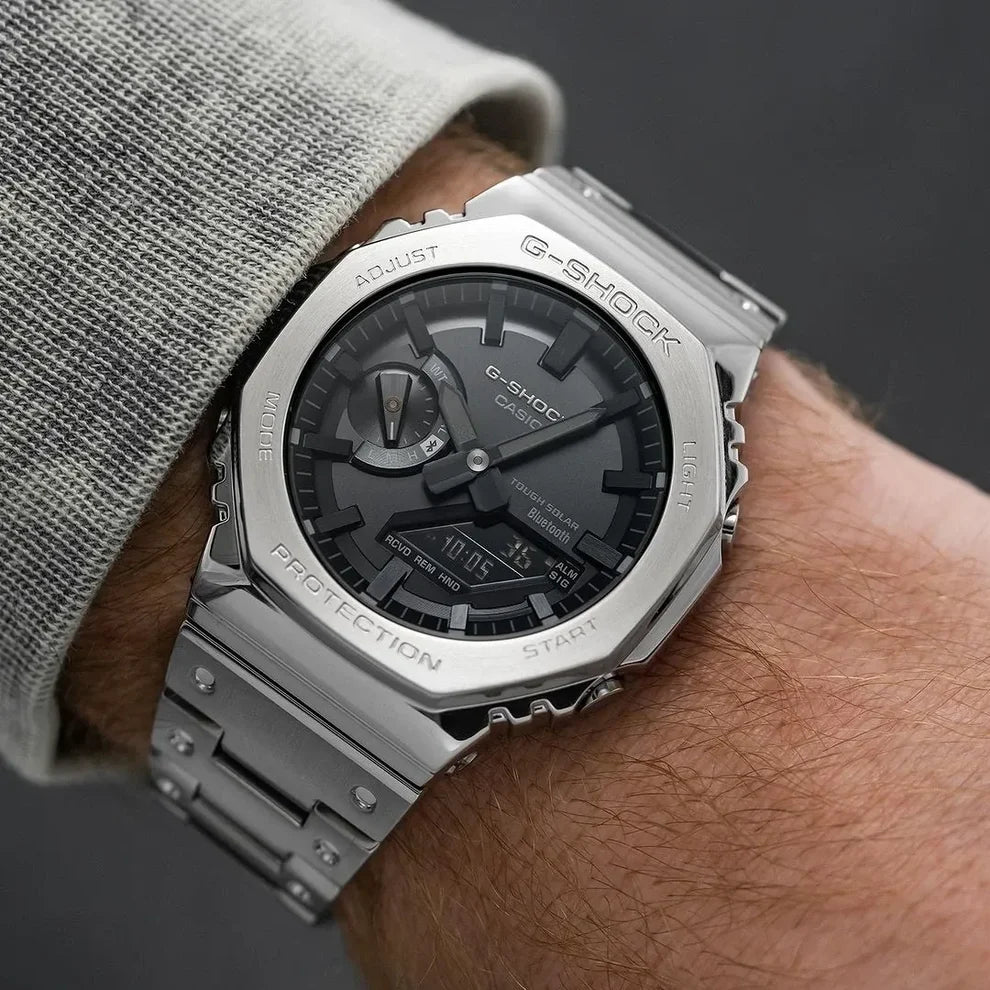 Gshock Metal Silver