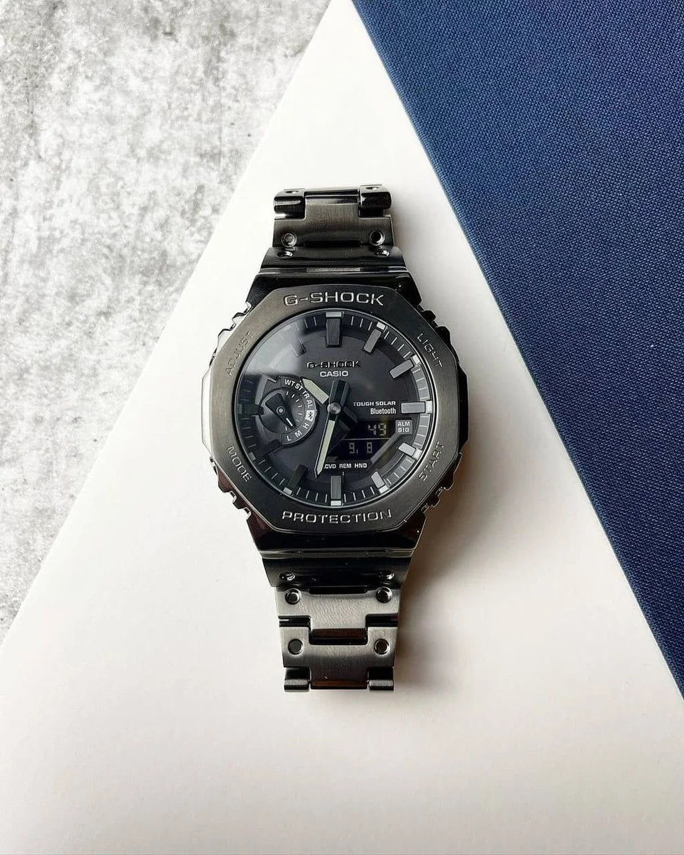 Gshock Metal Full Black