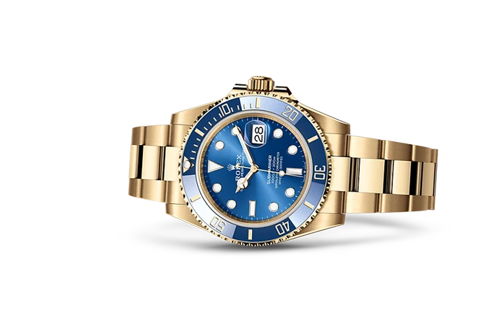 RX Submariner Gold And Blue Dail