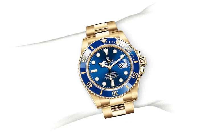 RX Submariner Gold And Blue Dail