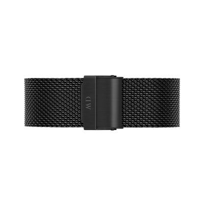 Daniel Wellington Classic Petite Couple Set | Black Mesh Edition