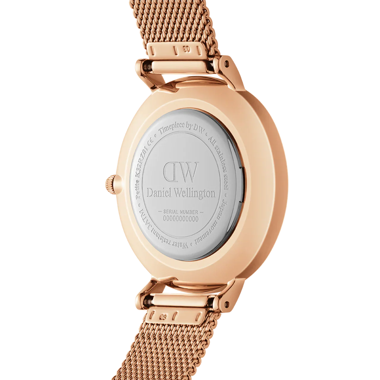 Daniel Wellington Classic Petite Melrose Couple Set | Rose Gold Mesh