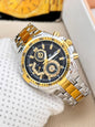 Casio Edifice EFR-539 | Silver-Gold Bold Edition