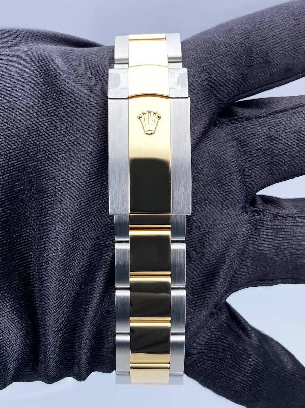 Rolex Datejust 41 126333 Wimbledon Dial Mens Watch Box Papers