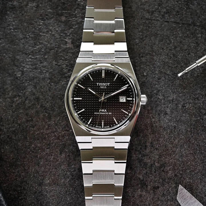 TISSOT PRX BLACK 35 MM